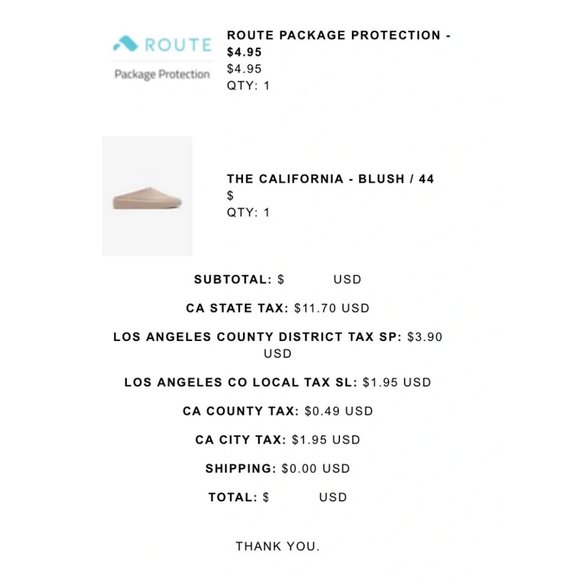 RARE BLUSH Fear Of God The California Slip-On  44